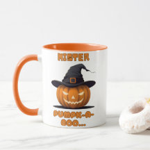Mister Pumpk-A-Boo Halloween-Kürbis