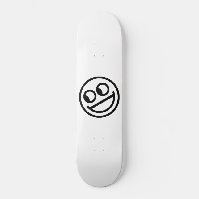 Mister Smiles Skateboard (Vorderseite)