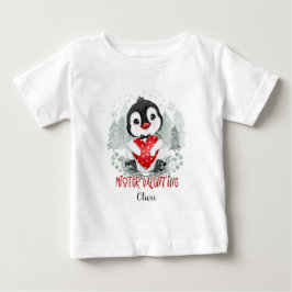 Mister Valentine baby boy personalisiert T-shirt