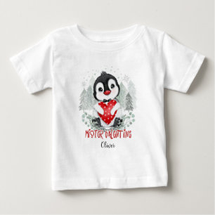 Mister Valentine baby boy personalisiert T-shirt