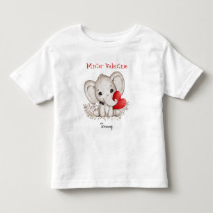 Mister Valentine Personalisiert Kleiner Kleinkind T-shirt