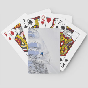 Mistie Fortin skis powder Spielkarten