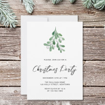 Mistletoe Christmas Party