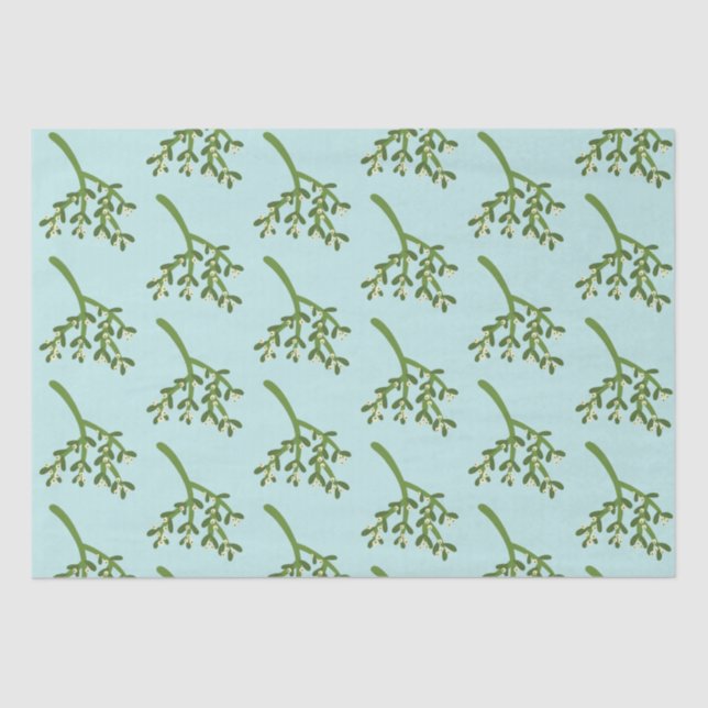 Mistletoe Christmas Seidenpapier (Vorderseite)