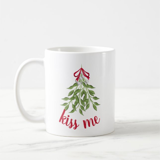 Mistletoe Coffee Tasse (Links)