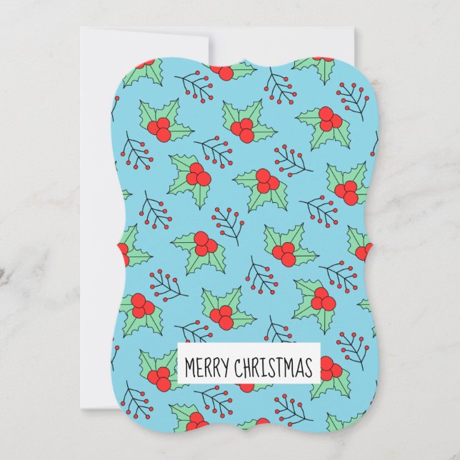 Mistletoe Einladung (Vorderseite)