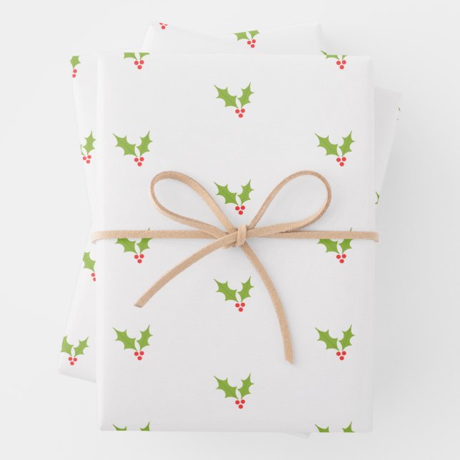 Mistletoe Geschenkpapier Set (Beispiel)