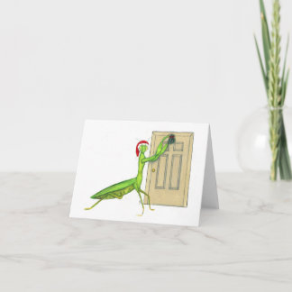 Mistletoe Holiday Card Karte