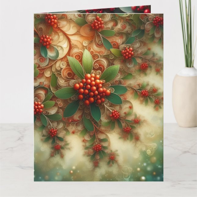 Mistletoe Karte (Vorderseite)