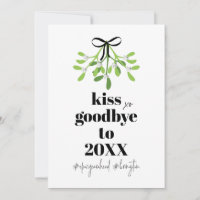 Mistletoe Kiss Goodbye Greener Do-Over Funny Funny