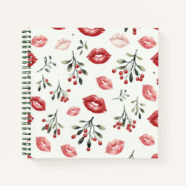 Mistletoe Kisses Notizbuch