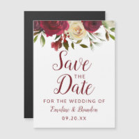 Mistletoe Manor Watercolor Wedding Save the Date