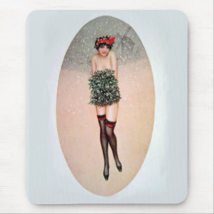 Mistletoe Miss Mousepad