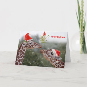 Mistletoe Moments Card BOYFRIEND Karte