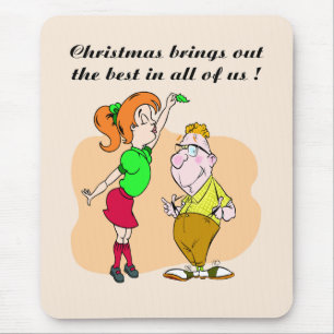 Mistletoe Mouse Pad Mousepad