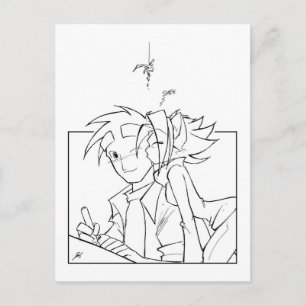 Mistletoe Postkarte