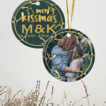 Mistletoe Wreath Foto Keramik