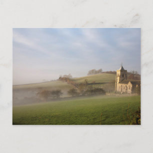 Mistral Winter Morgen Crosthwaite Lake District Postkarte