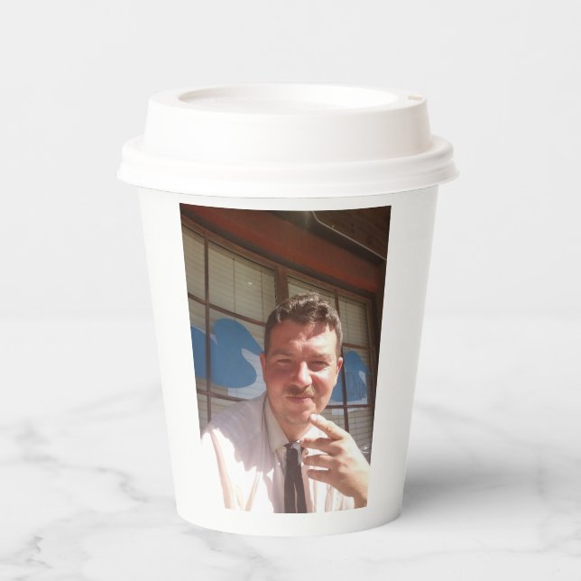 Mistrot Chain Store Papier Kaffeetasse Pappbecher (Vorderseite)