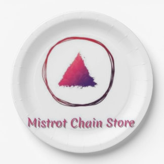 Mistrot Chain Store Papierplatte Pappteller