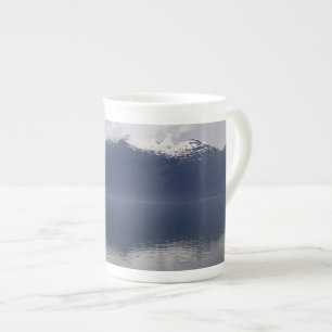 Misty Alaskan Sea in Shades of Blue Prozellantasse