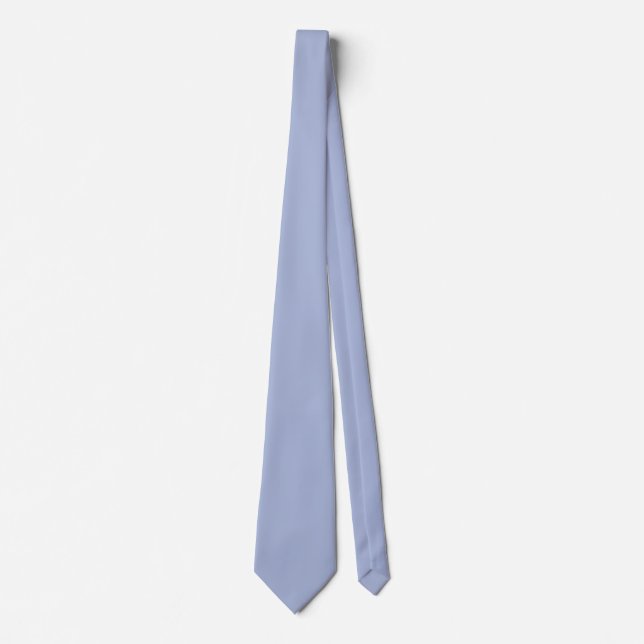 Misty Blue Neck Tie Krawatte (Vorderseite)