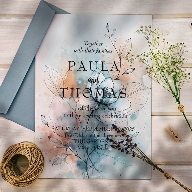 Misty Blume Einladung (Von Creator hochgeladen)