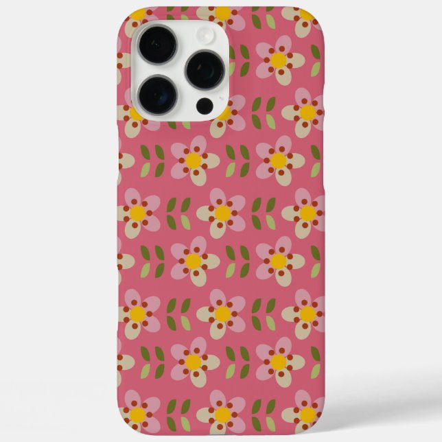 MISTY CHARM - Botanischer iPhone-Fall Case-Mate iPhone Hülle (Rückseite)