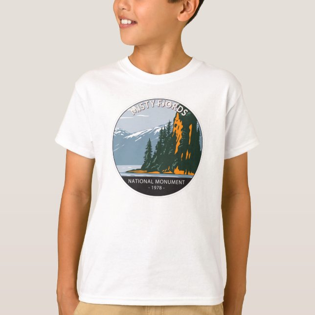 Misty Fjords National Monument New Eddystone  T-Shirt (Vorderseite)