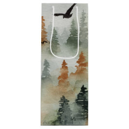 Misty Forest Birthday | Rente Wine Gift Bag Geschenktüte Für Weinflaschen