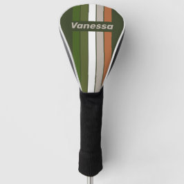 Misty Grove Pin Striped with Name Golf Headcover