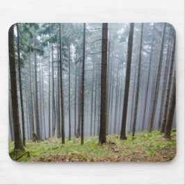 Misty Herbst Forest Relaxation Mousepad