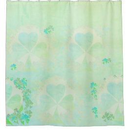 Misty Kleeblatts Duschvorhang