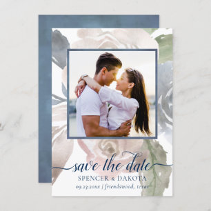 Misty Lake   Schönes weiches, trostloses, huedfarb Save The Date