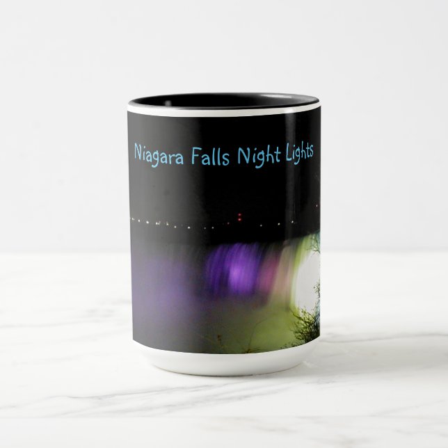 Misty Lights Niagara Falls Tasse (Zentrum)
