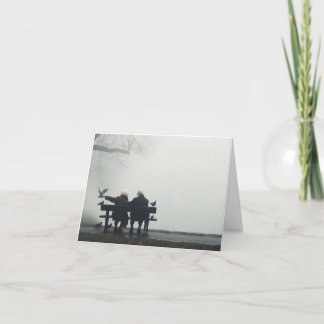 Misty Moments Feiertagskarte