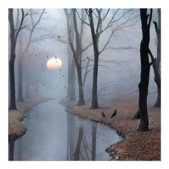 Misty Morning Foto Erweiterung (Vorne)