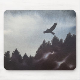 Misty Morning in den Bergen Mousepad