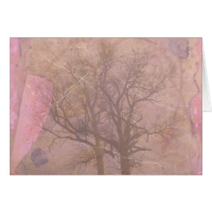 Misty Morning Trees Digitale Kunst