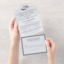 Misty Mountain Blue Gray