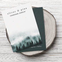 Misty Mountain Earring Display Card