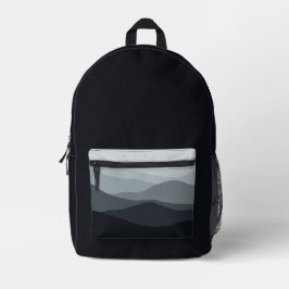 Misty Mountains Bedruckter Rucksack