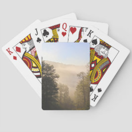 Misty Mountains Landschaftlich Playing Cards Spielkarten