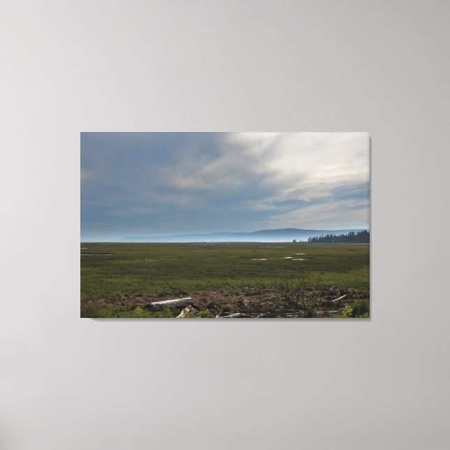 Misty Mountains Leinwanddruck (Vorderseite)