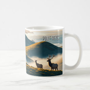 Misty Point Reyes National Seashore Elch Kaffeetasse