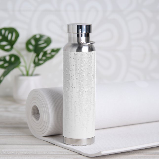 Misty Raindrop Design Trinkflasche (Yoga)