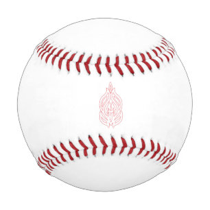 Misty Rose, flush Mahogany, dekoratives Design Baseball