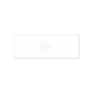 Misty Rose, flush Mahogany, dekoratives Design Permastempel