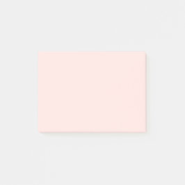 Misty Rose Solid Color Post-it Klebezettel