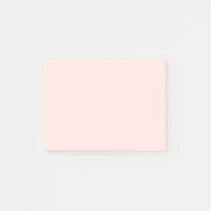 Misty Rose Solid Color Post-it Klebezettel